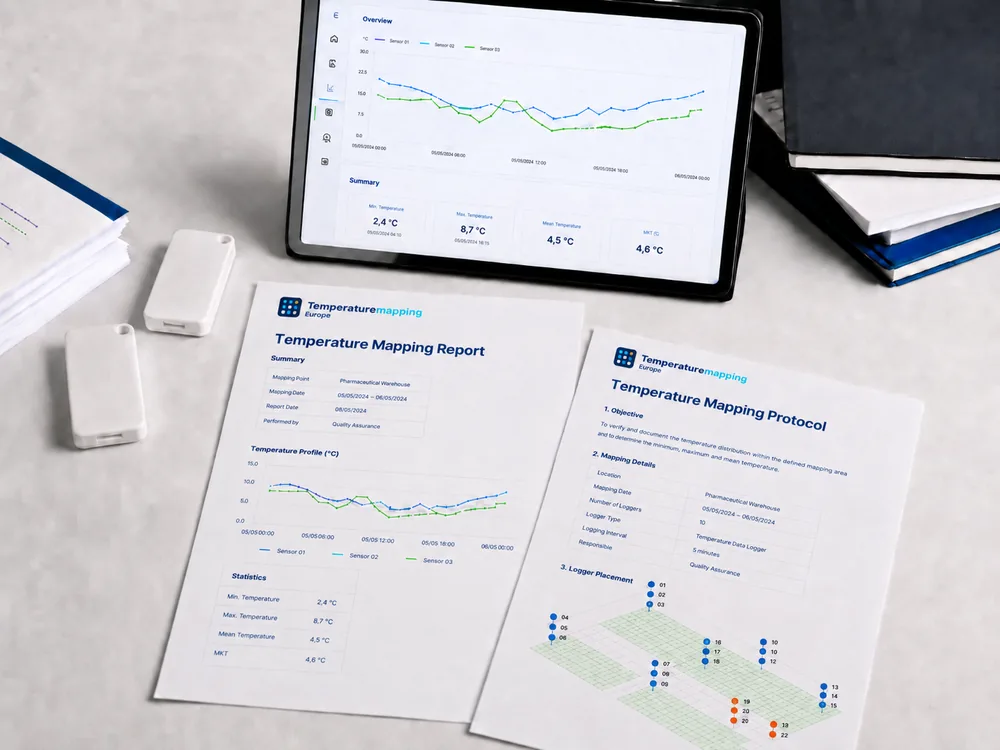 Tableau de bord protocole et rapport prêts pour l'audit avec références GDP et GMP